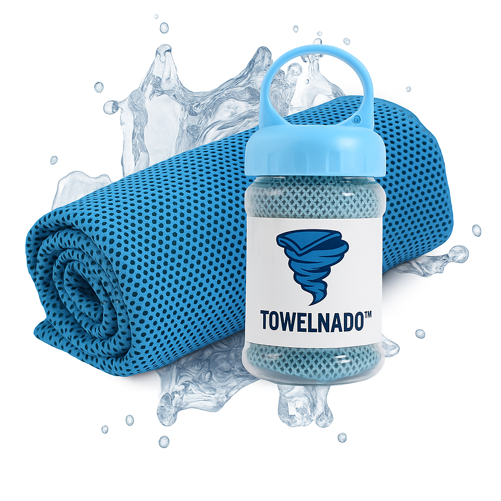 TOWELNADO™ Cool Towel & Bottle