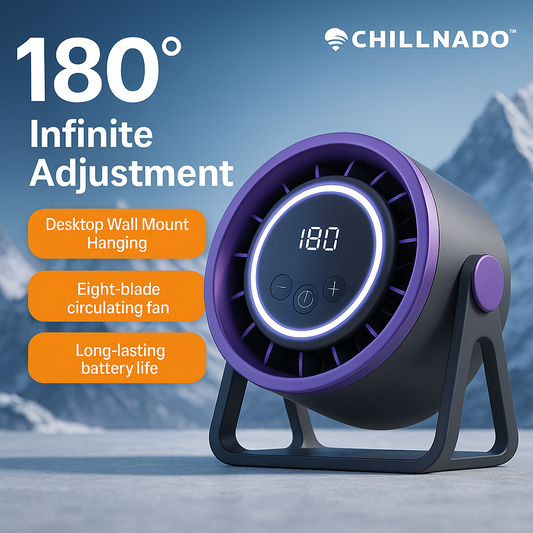 CHILLNADO™ Portable Desk Fan